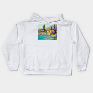 Villa by the sea Kids Hoodie